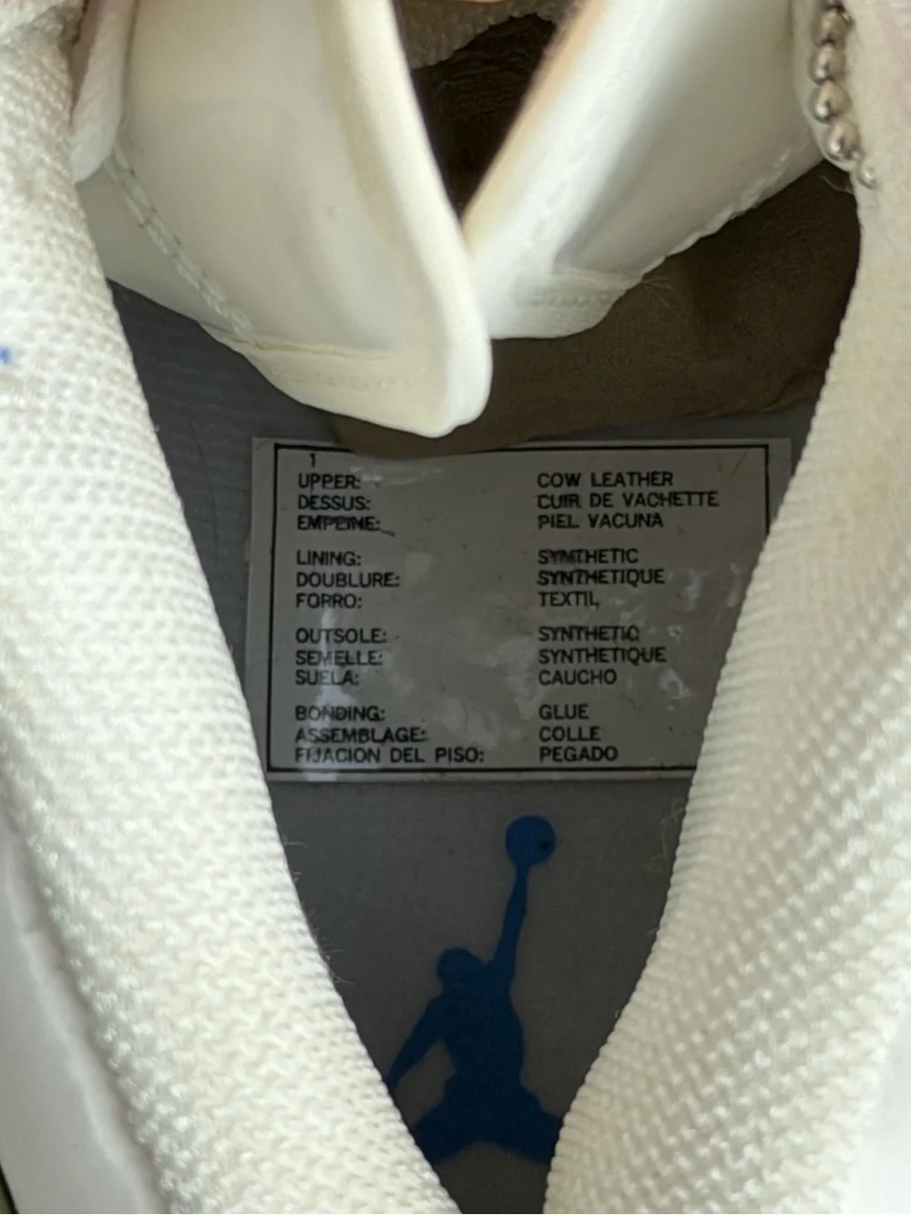 NEW Air Jordan 1 Retro UNC Patent 2003 Size 9 136085-140 Men’s Sneakers OG Rare